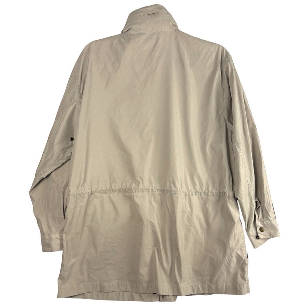 VTG Nordstrom Women's Creamy Jacket Petite M Hidden Hood - Picture 4 of 7
